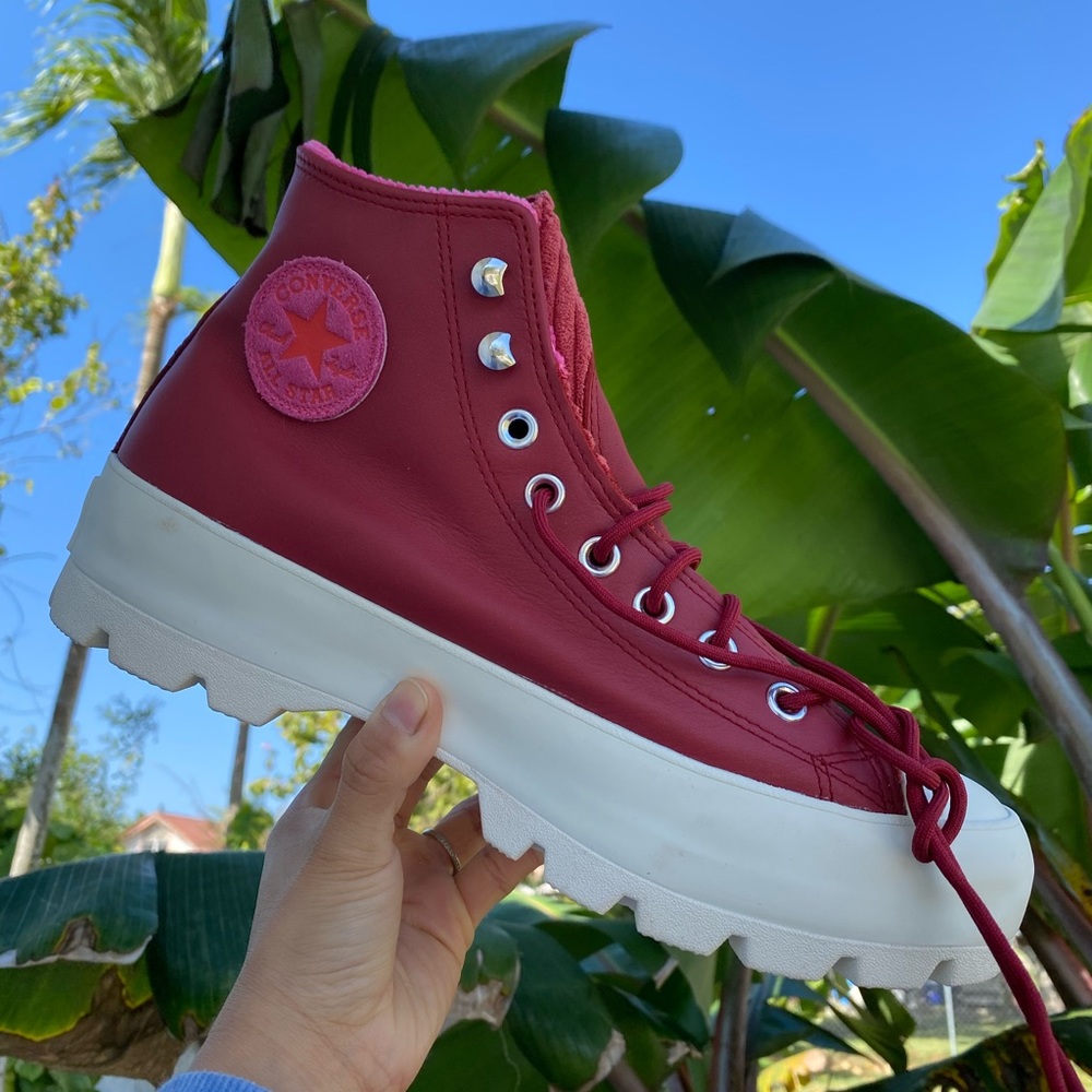 Converse CTAS Hi Red Gore-Tex Lugged